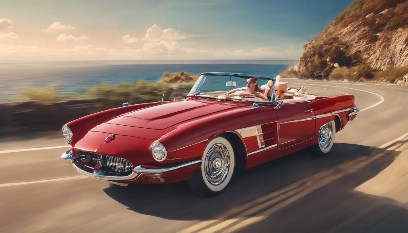 Dream Symbol: Red Convertible - Unveiling Passion, Freedom, and Adventure