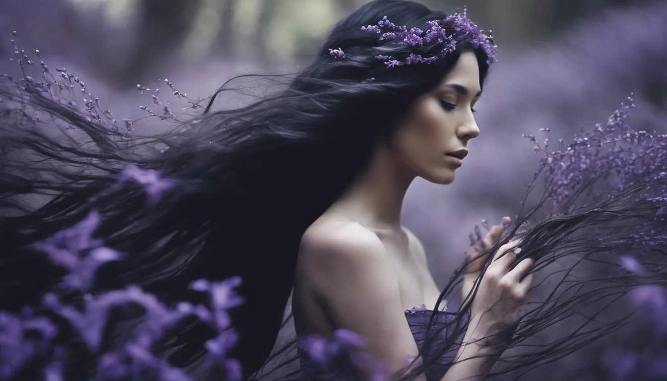 Dream symbol: black hair flowing like lavenders: intro