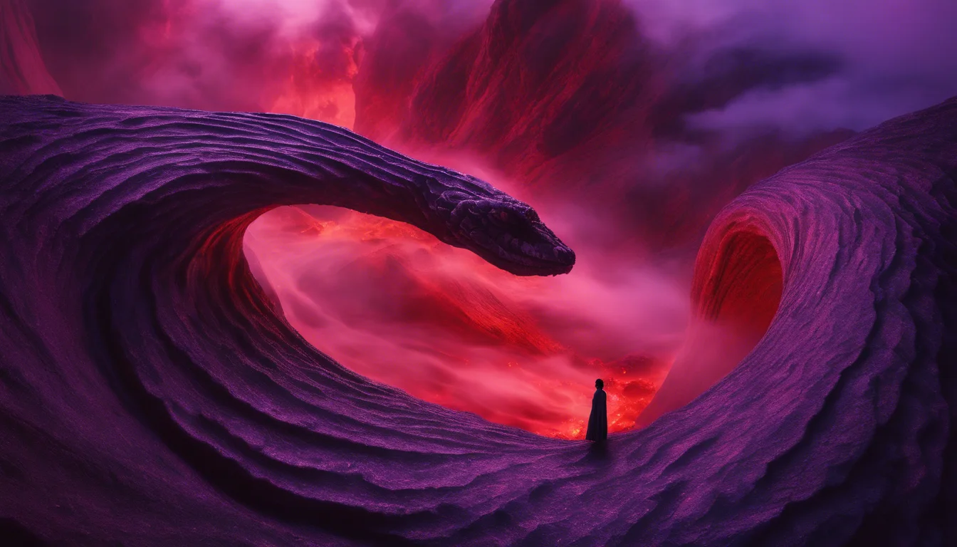 Dream symbol: red snake: demographics: People who are going through a major life change