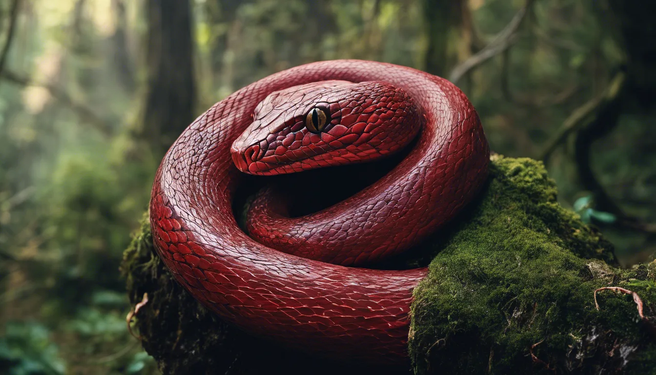 Dream symbol: red snake: symbolism: Symbolism of Life Renewal and Transformation