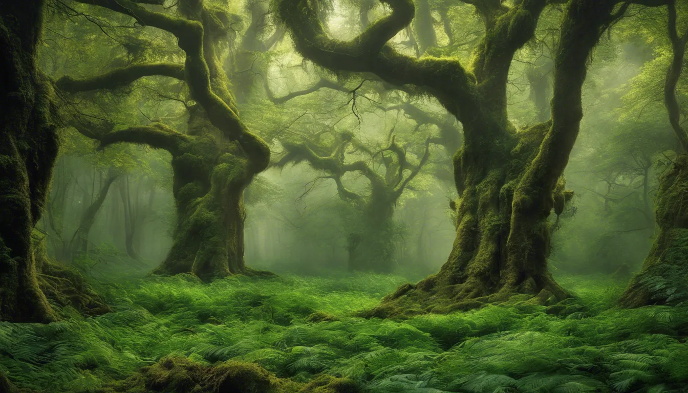 The Vast Expanse: Exploring the Symbolism of a Wide Space Filled with Plants and Trees