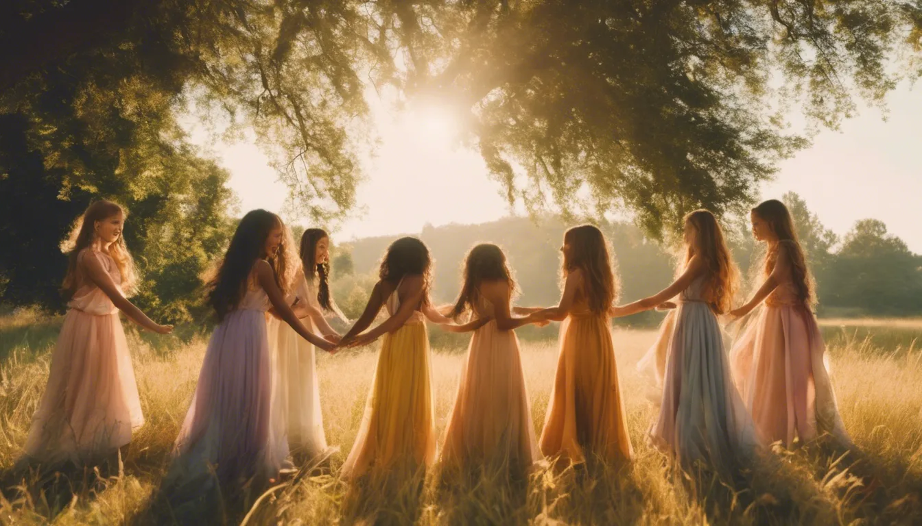 A Peek into the World of Dreams: Group of Girls