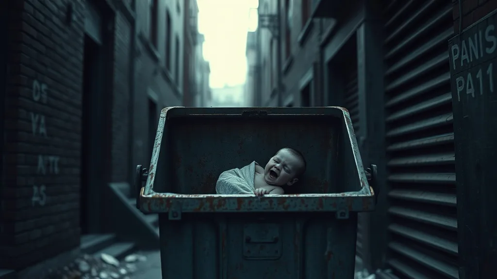 Dream symbol: abandoned baby: scenarios: Dream about Abandoned Baby in the Dumpster