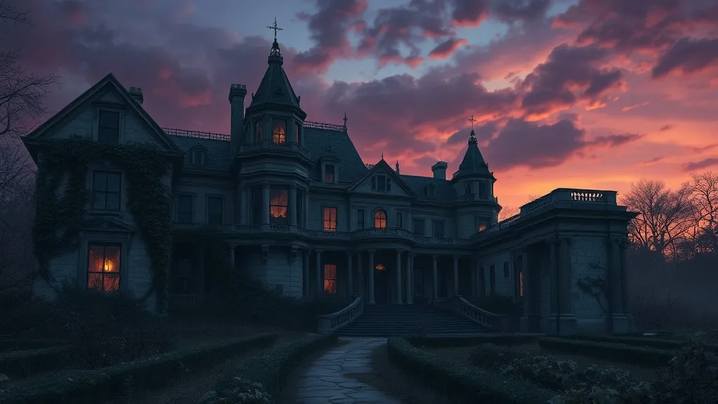 Dream symbol: old abandoned mansion: symbolism: Facing Your Inner Demons