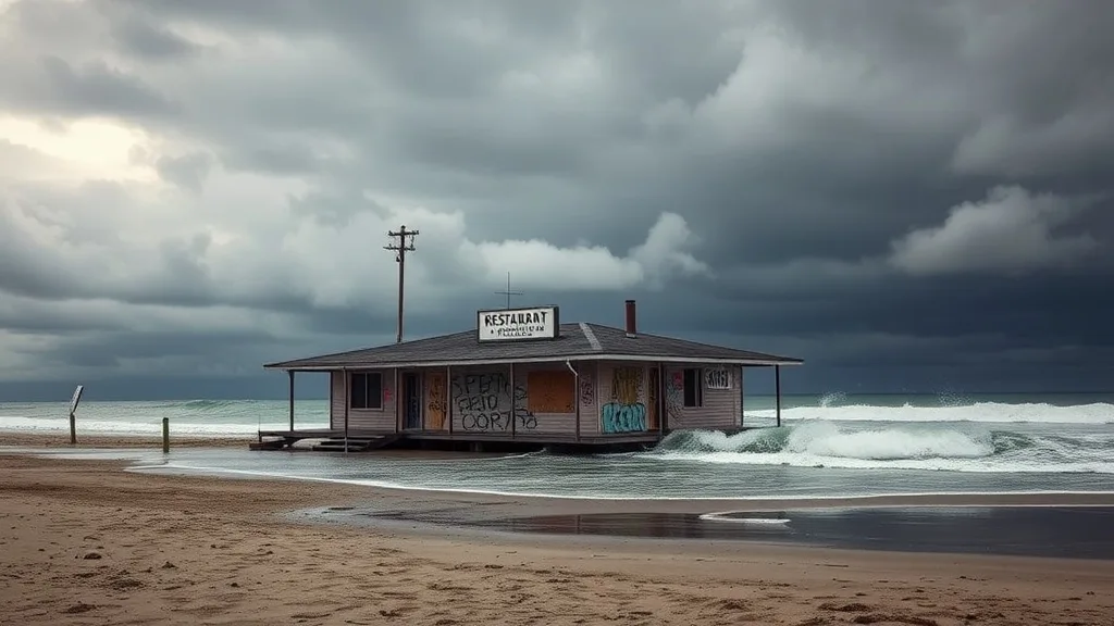 Dream symbol: abandoned restaurant: scenarios: Dream of an abandoned restaurant by the sea