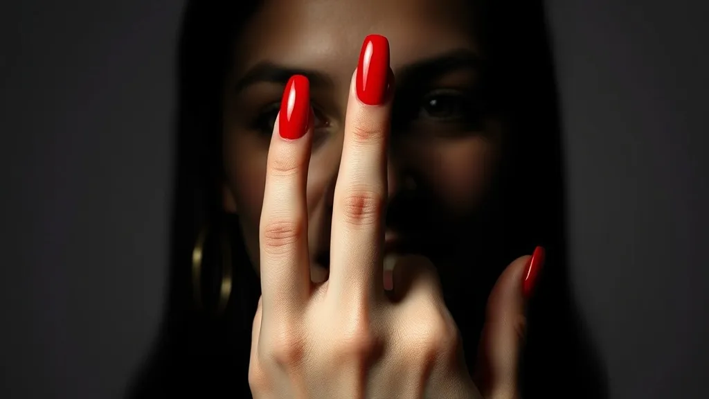 Dream symbol: acrylic nails: symbolism: Control and Manipulation