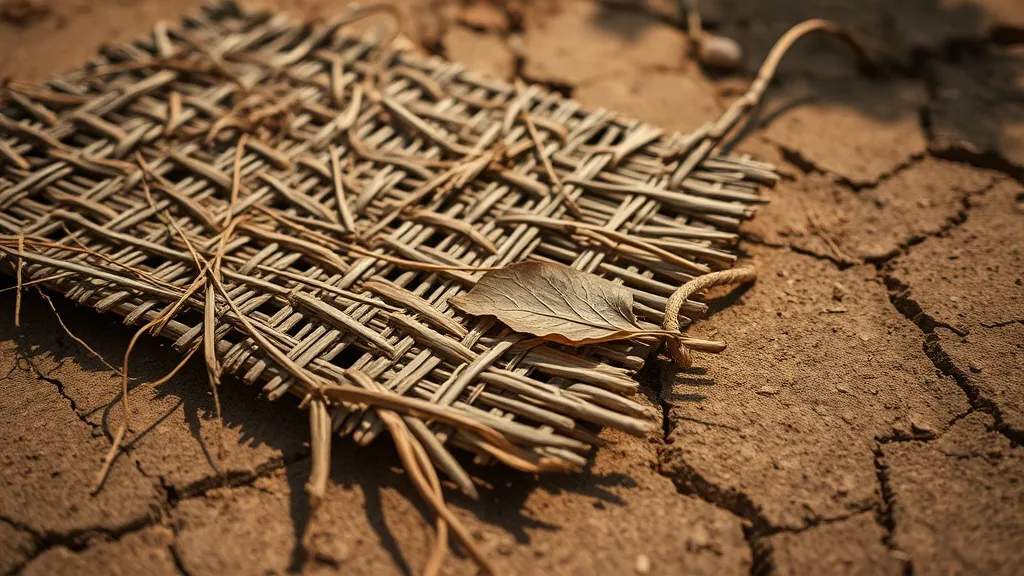 Dream symbol: african grass mat: scenarios: Dreaming about an African grass mat representing poverty or hardship