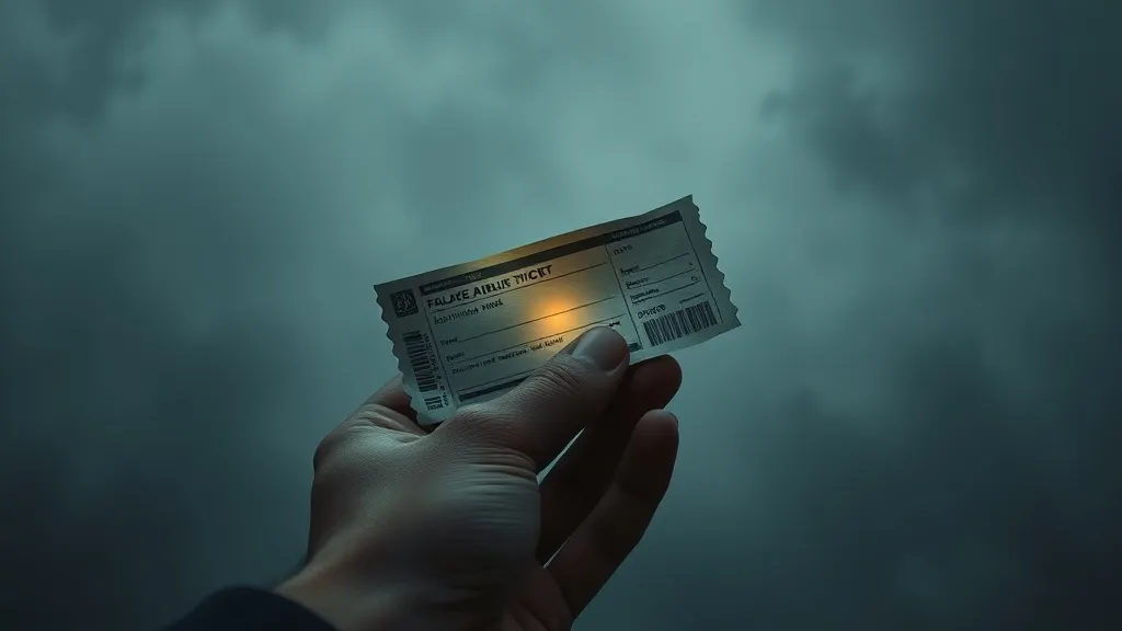 Dream symbol: air ticket: symbolism: The Weight of Responsibility and Obligation