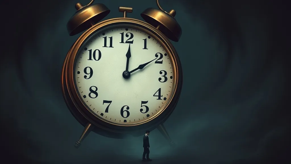 Dream symbol: alarm clock: symbolism: Stress and Anxiety Related to Time Constraints