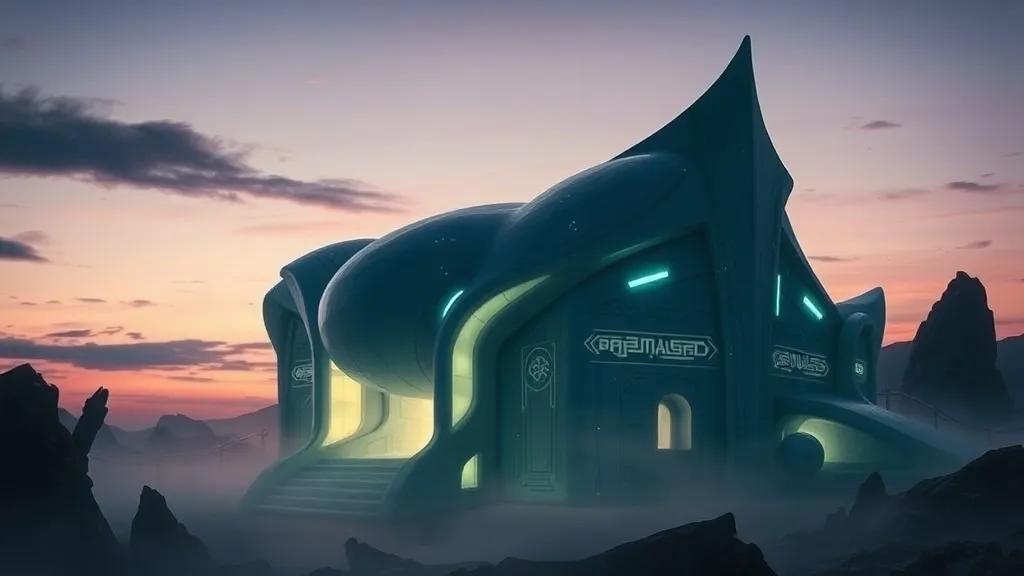 Dream symbol: alien building: symbolism: Symbolism of Hidden Secrets and Mysterious Forces
