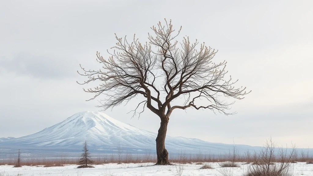 Dream symbol: almond tree: scenarios: Dream of an Almond Tree in Winter