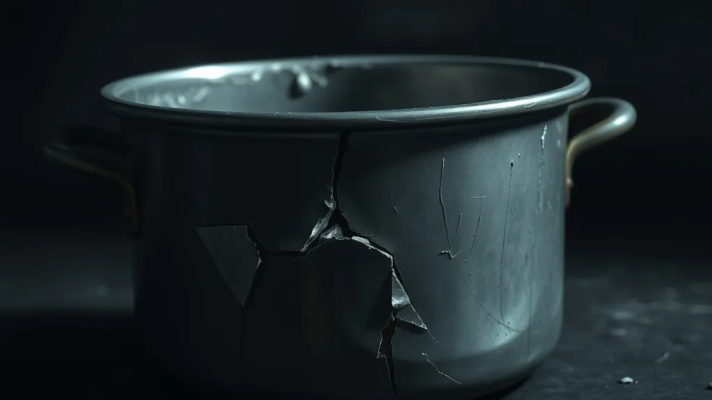 Dream symbol: aluminium pots: scenarios: Dream of Broken Aluminum Pots