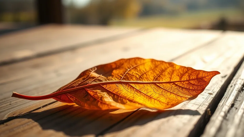 Dream symbol: amber leaves: scenarios: Dreaming of Amber Leaves as a Symbol of Nostalgia