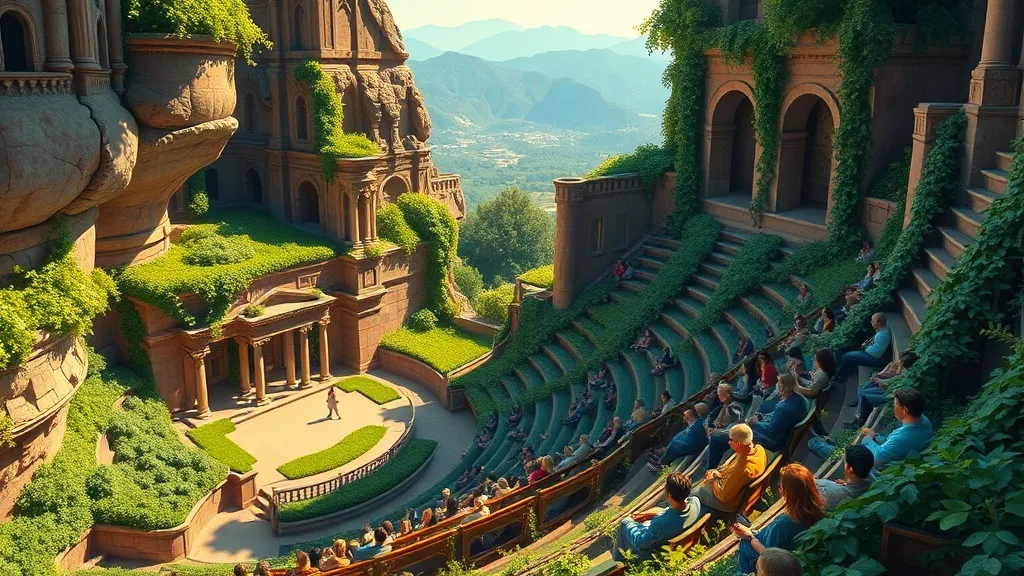 Dream symbol: amphitheater: demographics: Travelers and Explorers: Amphitheater Dreams and New Experiences