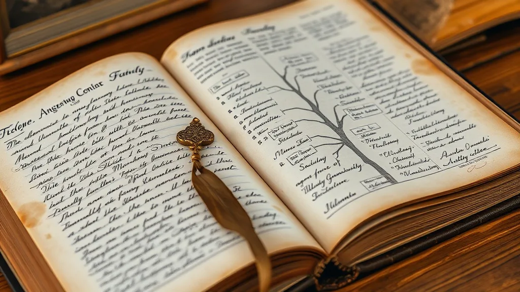 Dream symbol: ancestry book: scenarios: Dream of an ancestry book with a bookmark