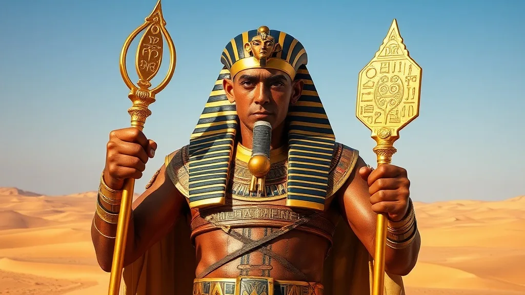Dream symbol: egyptian rods: symbolism: Power and Authority