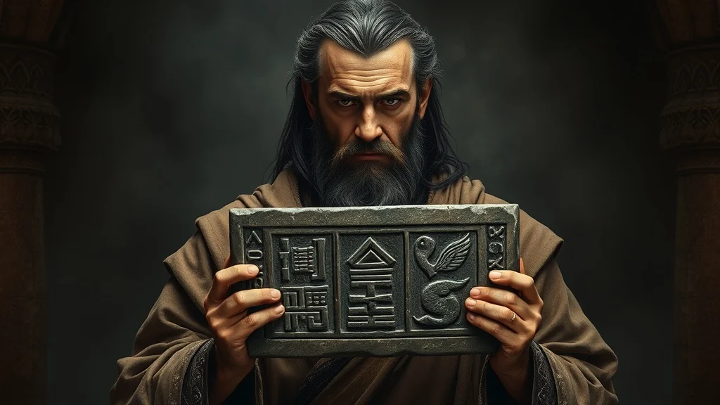 Unveiling the Ancient Man with Tablet: A Dream Symbol's Wisdom