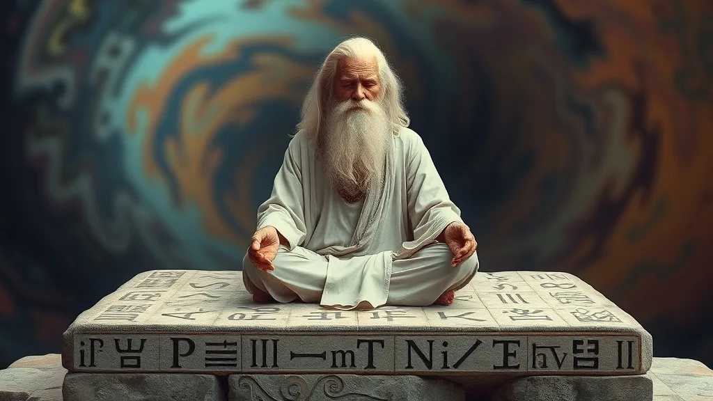 Dream symbol: ancient man with tablet: symbolism: Remembrance of Past Lives