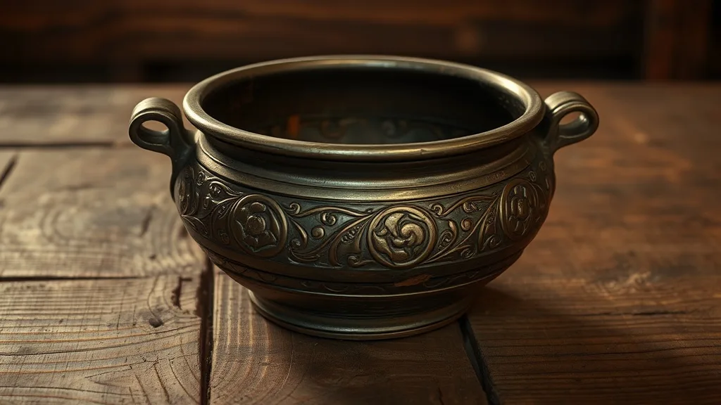 Dream symbol: old metal pot: symbolism: Past Experiences and Memories