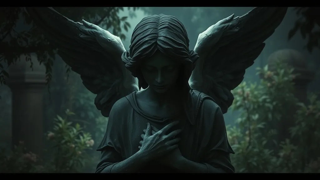Dream symbol: angel statues: scenarios: Dream about a mysterious angel statue