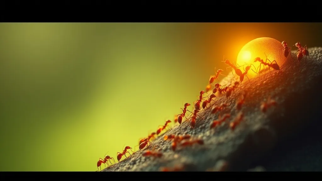 Dream symbol: ant-hill: symbolism: The Importance of Teamwork