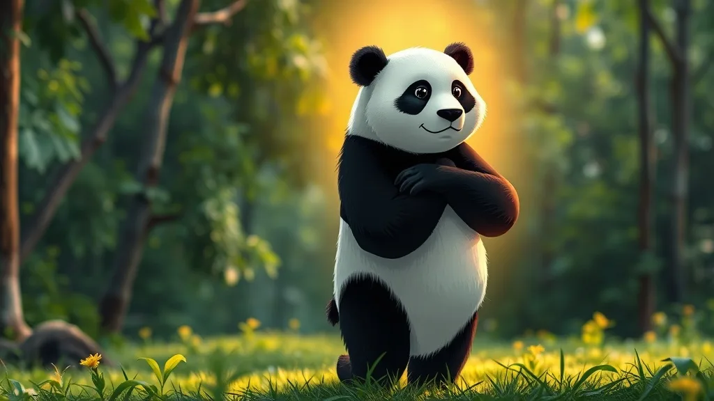 Dream symbol: anthropomorphic panda: symbolism: Overcoming Challenges