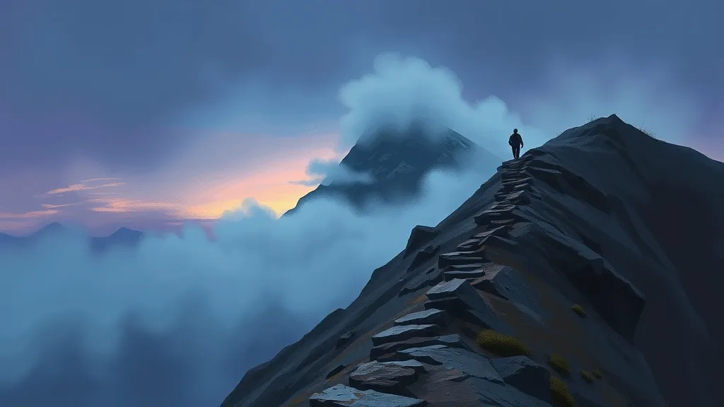 Dream symbol: ascend: scenarios: Dreaming of Ascending a Mountain