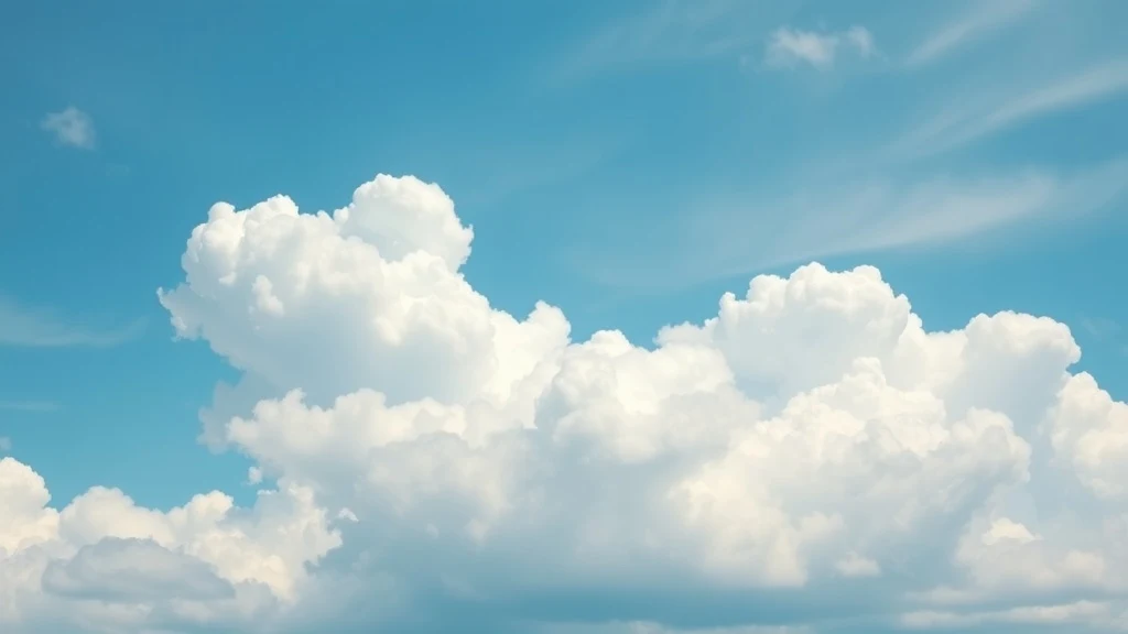 Dream symbol: blue azure clouds: symbolism: Protection and Security