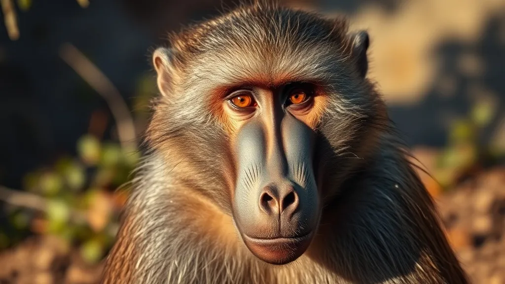 Dream symbol: baboon: scenarios: Dream about a Baboon Staring at You