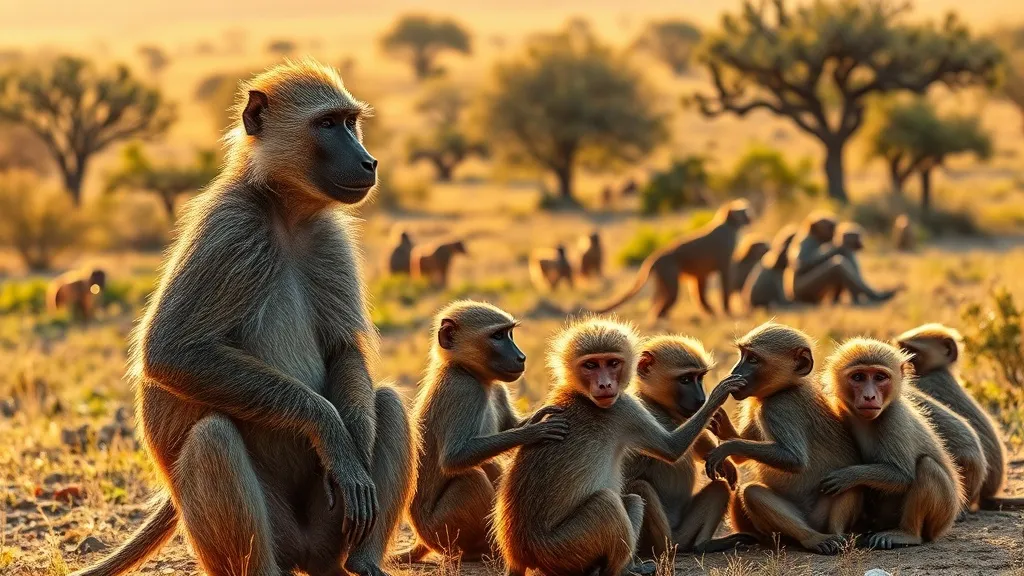 Dream symbol: baboon: symbolism: Baboon as a Reflection of Social Behavior