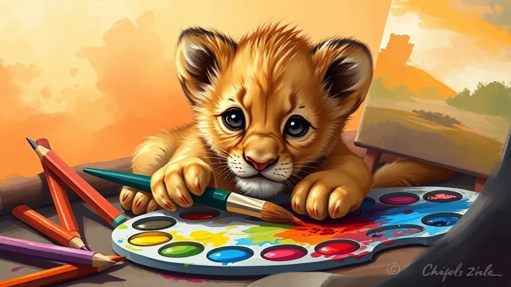 Dream symbol: baby lion cub: demographics: Creative Individuals & Artists