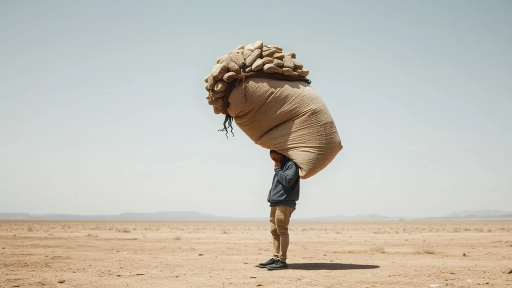 Dream symbol: bag of stones: demographics: People Experiencing Weight or Burden