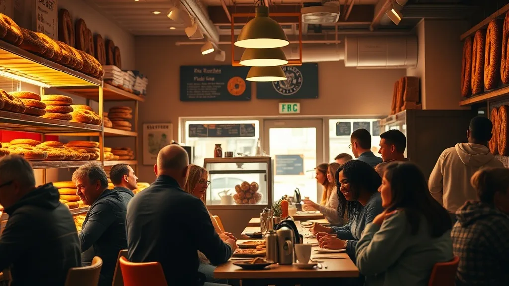 Dream symbol: bagel place: symbolism: Positive Changes and Growth