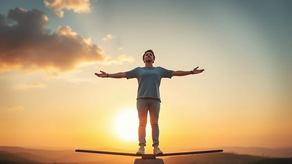 Dream symbol: balancing being: symbolism: Finding the Middle Ground