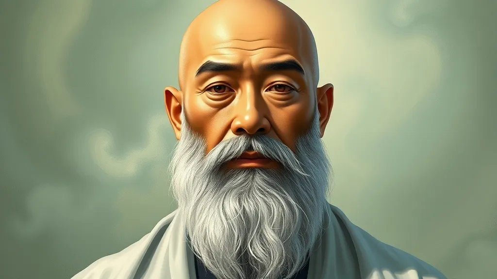 Dream symbol: bald bearded asian man: symbolism: Unexpected Transformation and Renewal
