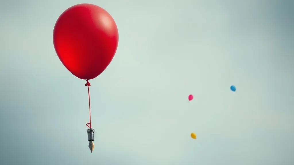 Dream symbol: balloons and pens: symbolism: Unfulfilled Potential and Aspirations