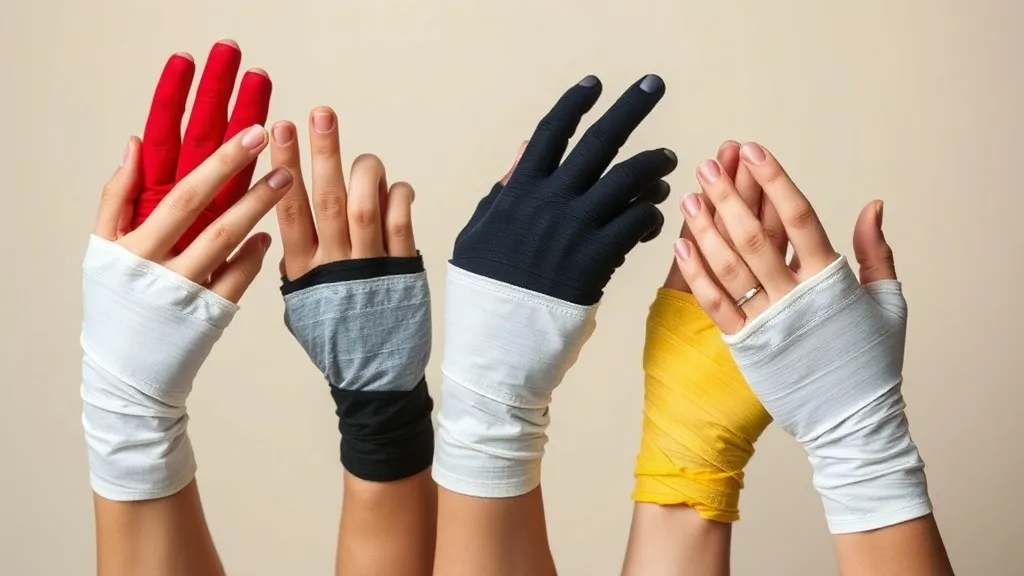 Dream symbol: bandaged hand: scenarios: Dreaming of a Hand Bandaged in a Specific Color: Color symbolism associated with the bandaged hand