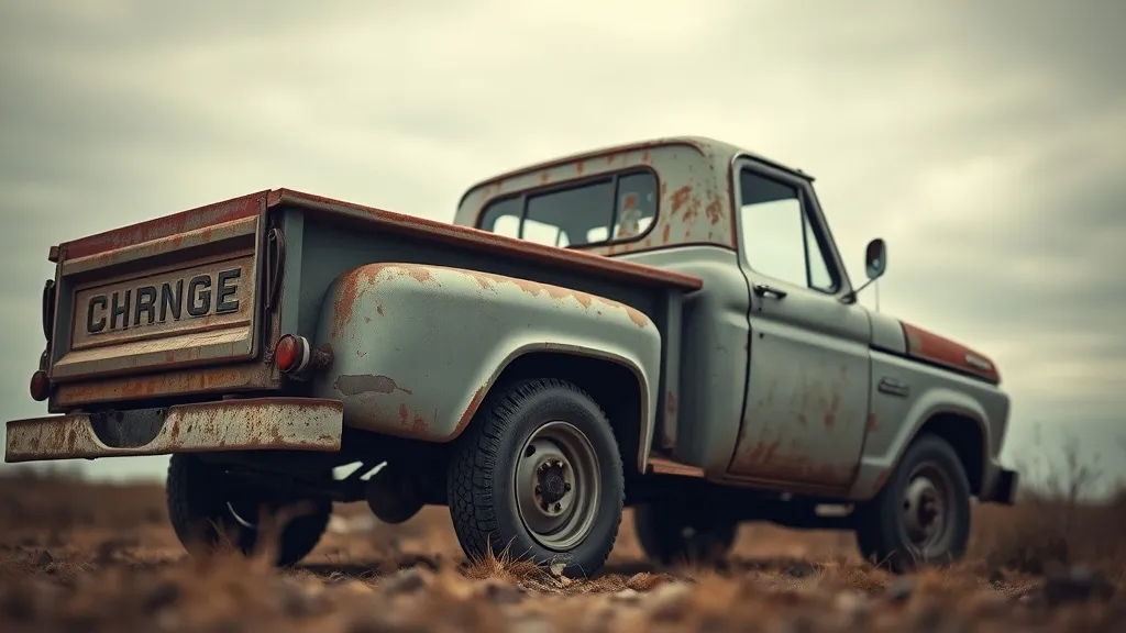Banged Up Truck Dream Symbol: What It Means