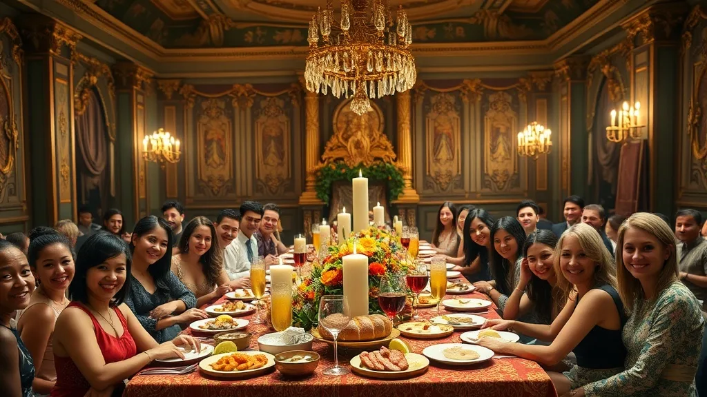 Dream symbol: banquet: symbolism: Unity and Belonging