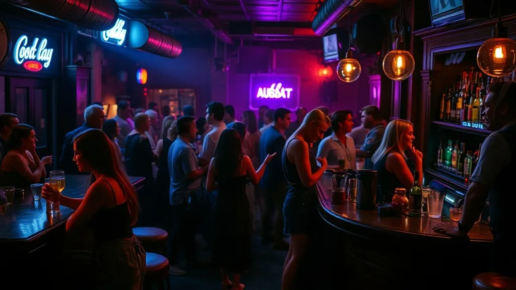 Dream symbol: bar at night: demographics: Urban Dwellers
