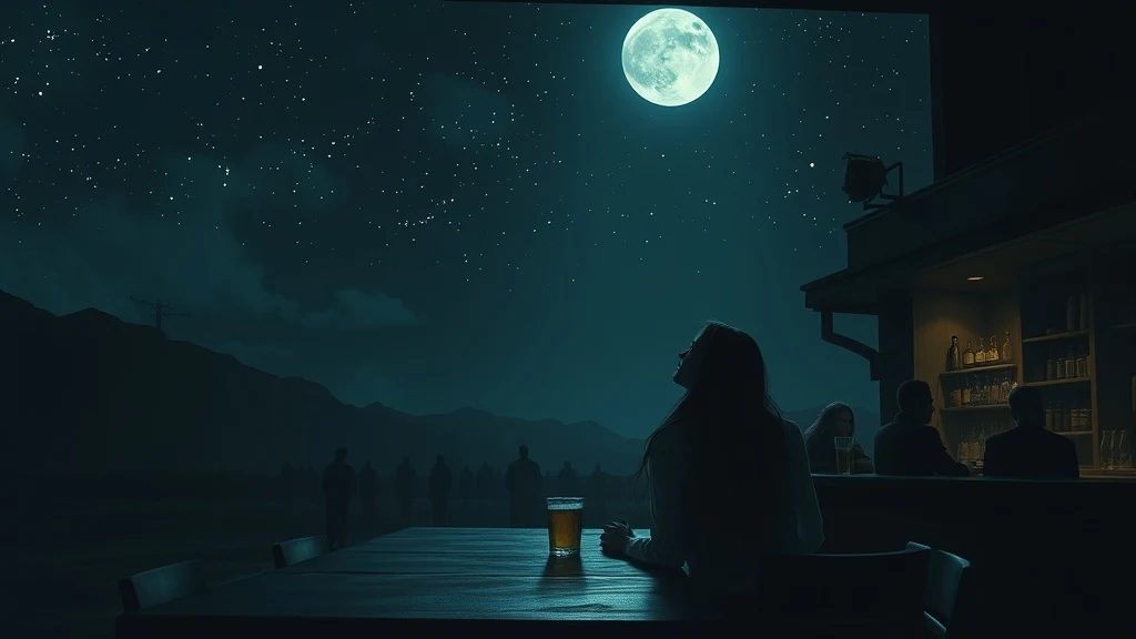 Dream symbol: bar at night: symbolism: Introspection and Self-Discovery