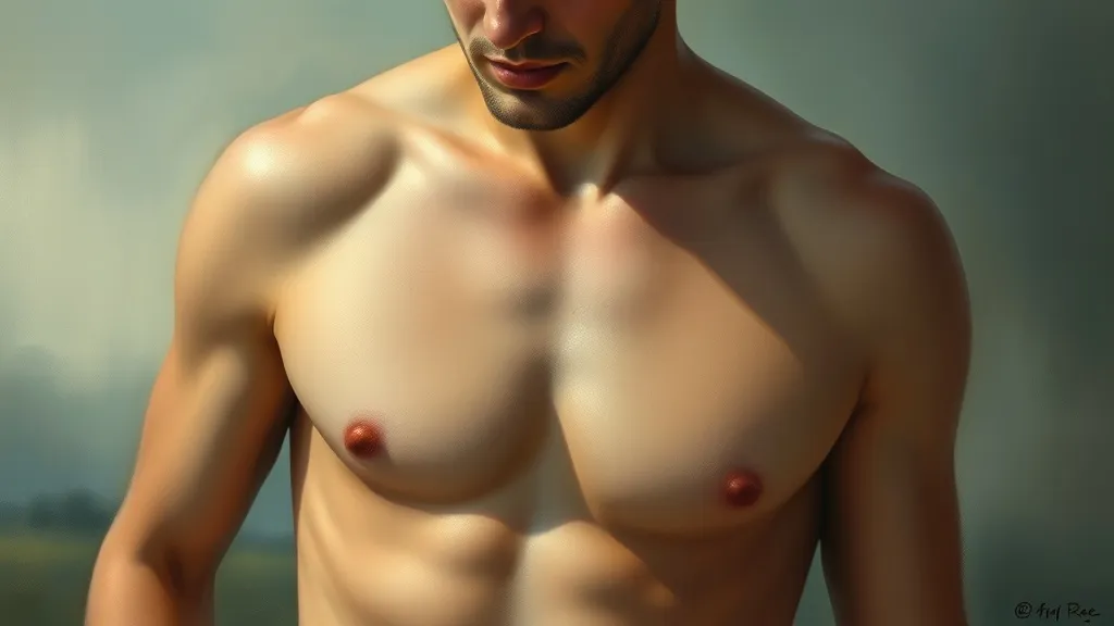 Dream symbol: man with a bare chest: symbolism: A Need for Connection and Intimacy
