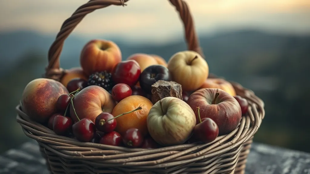 Dream symbol: basket of fruits: demographics: People Navigating Grief or Loss