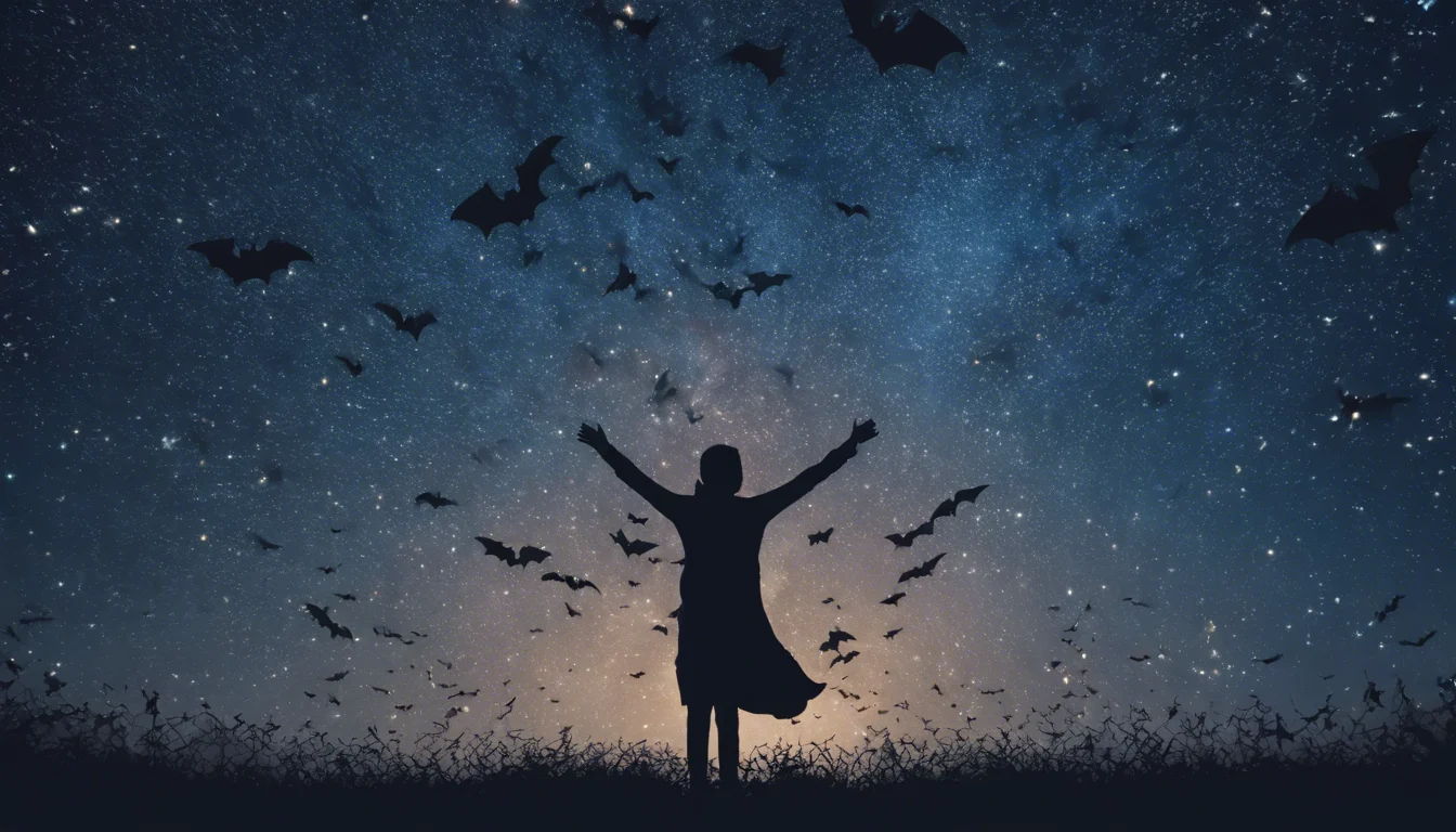 Dream symbol: bats: scenarios: Dream about bats in the sky