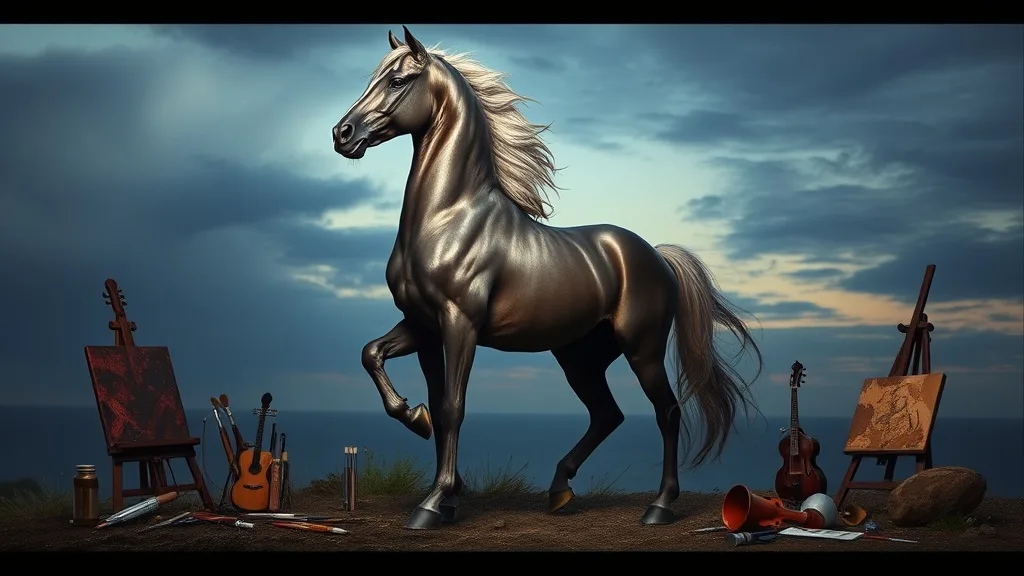 Dream symbol: battle horse: demographics: Artists and Creatives
