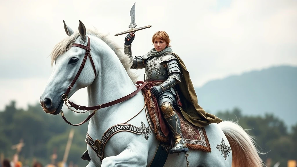 Dream symbol: battle horse: scenarios: Dream of Riding a Battle Horse