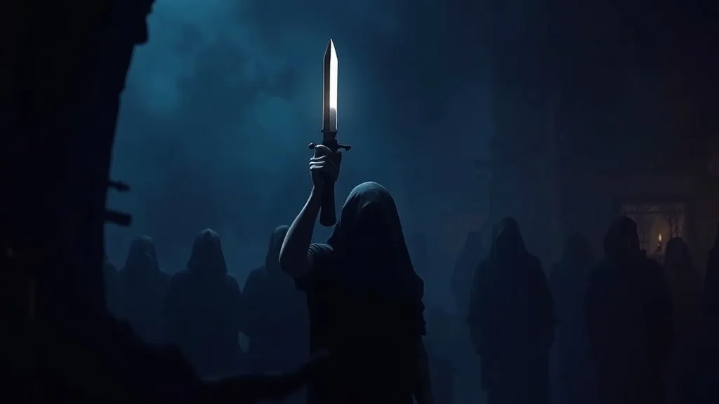 Dream symbol: bayonet: scenarios: Dreaming of a Bayonet Used in a Ritual