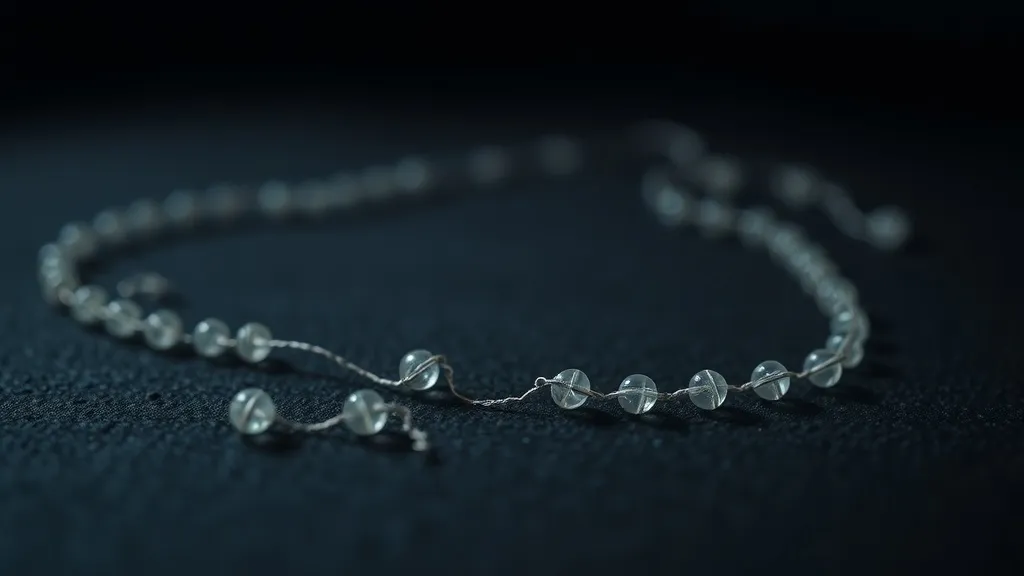 Dream symbol: beads necklaces: symbolism: Fragility and Vulnerability
