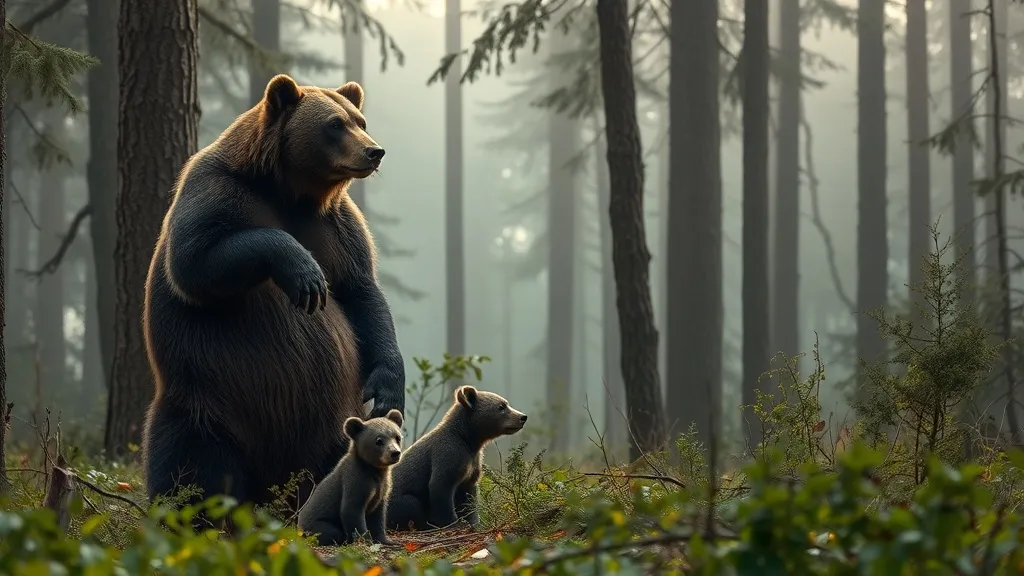 Dream symbol: bears and cubs: symbolism: Expression of Aggression and Defense Mechanisms