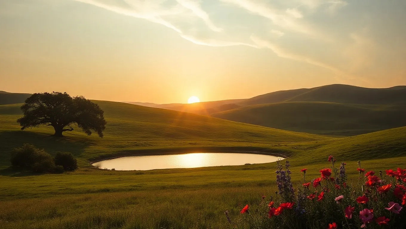 Dream symbol: beautiful landscape: symbolism: Depiction of Balance Between Mind and Heart Dream symbol: beautiful landscape: symbolism: Depiction of Balance Between Mind and Heart